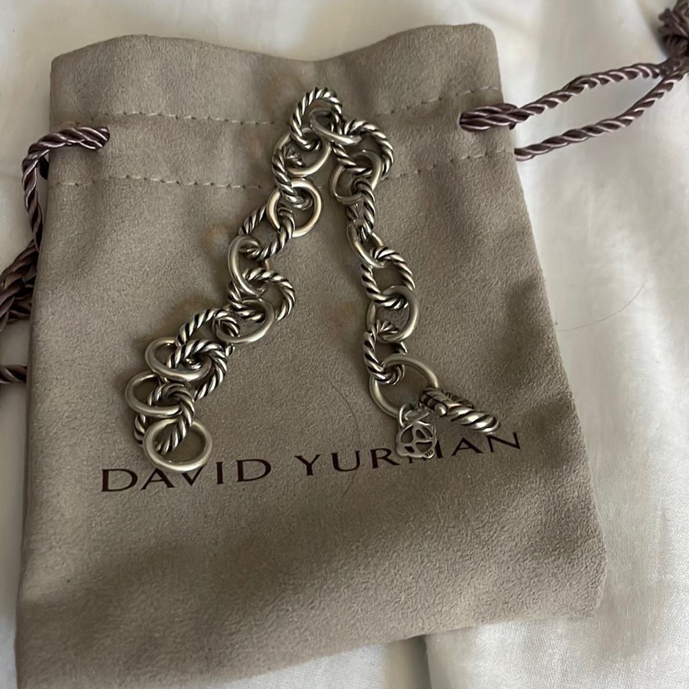 David yurman chain bracelet 7.5 length